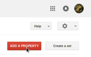 Google webmaster tools add property after 301 redirect